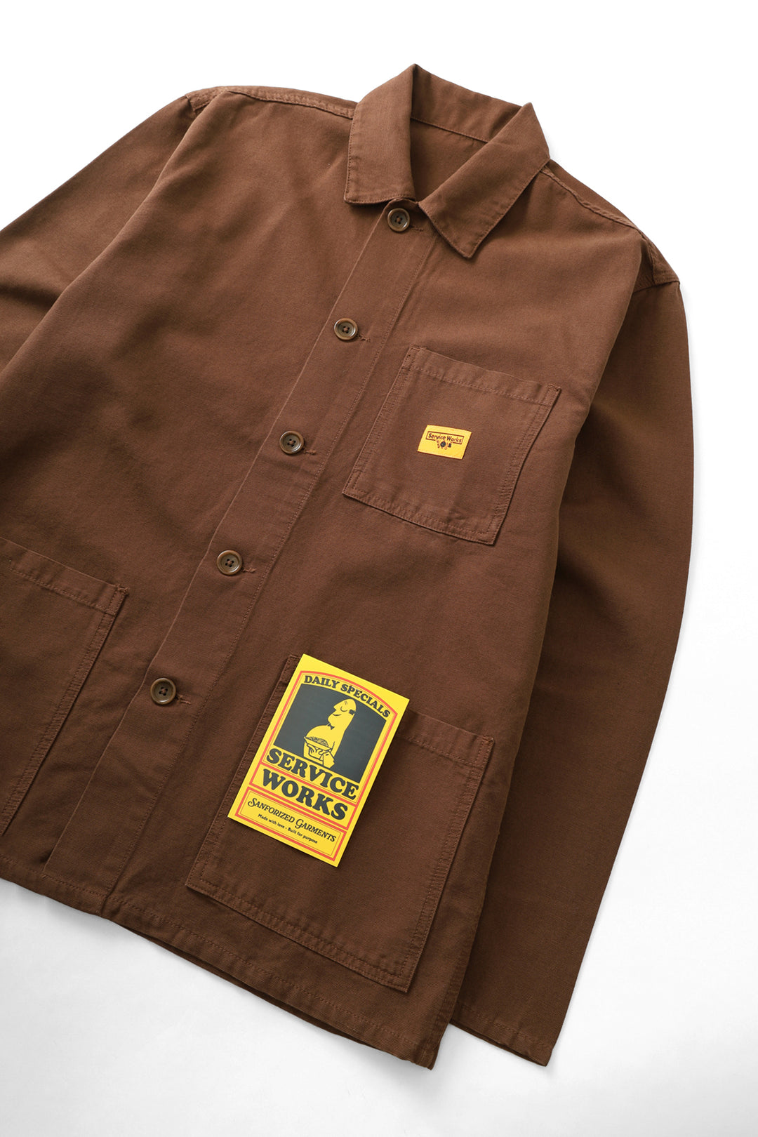 Classic Coverall Jacket - Brown