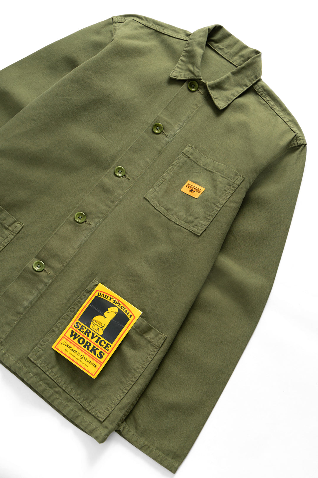 Classic Coverall Jacket - Olive