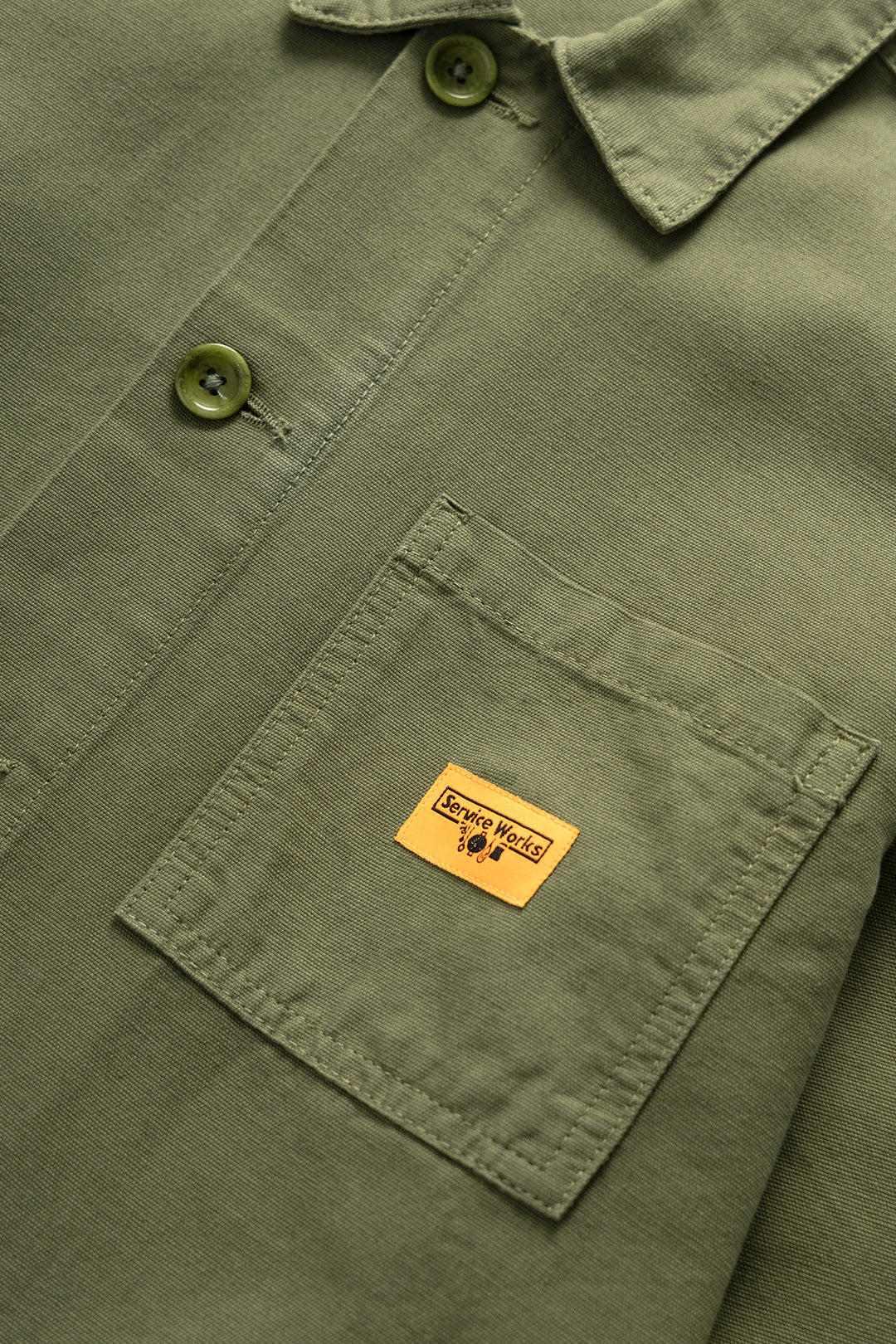 Classic Coverall Jacket - Olive