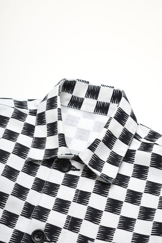 Classic Coverall Jacket - Mono Checker