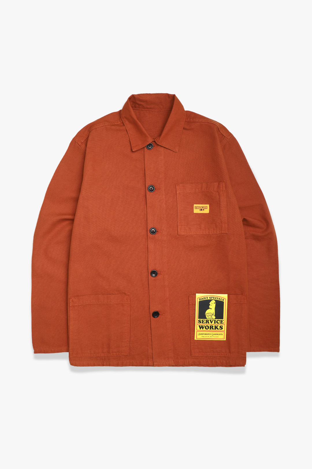 Classic Coverall Jacket - Terracotta