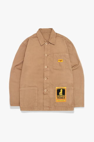 Ripstop Coverall Jacket - Mink
