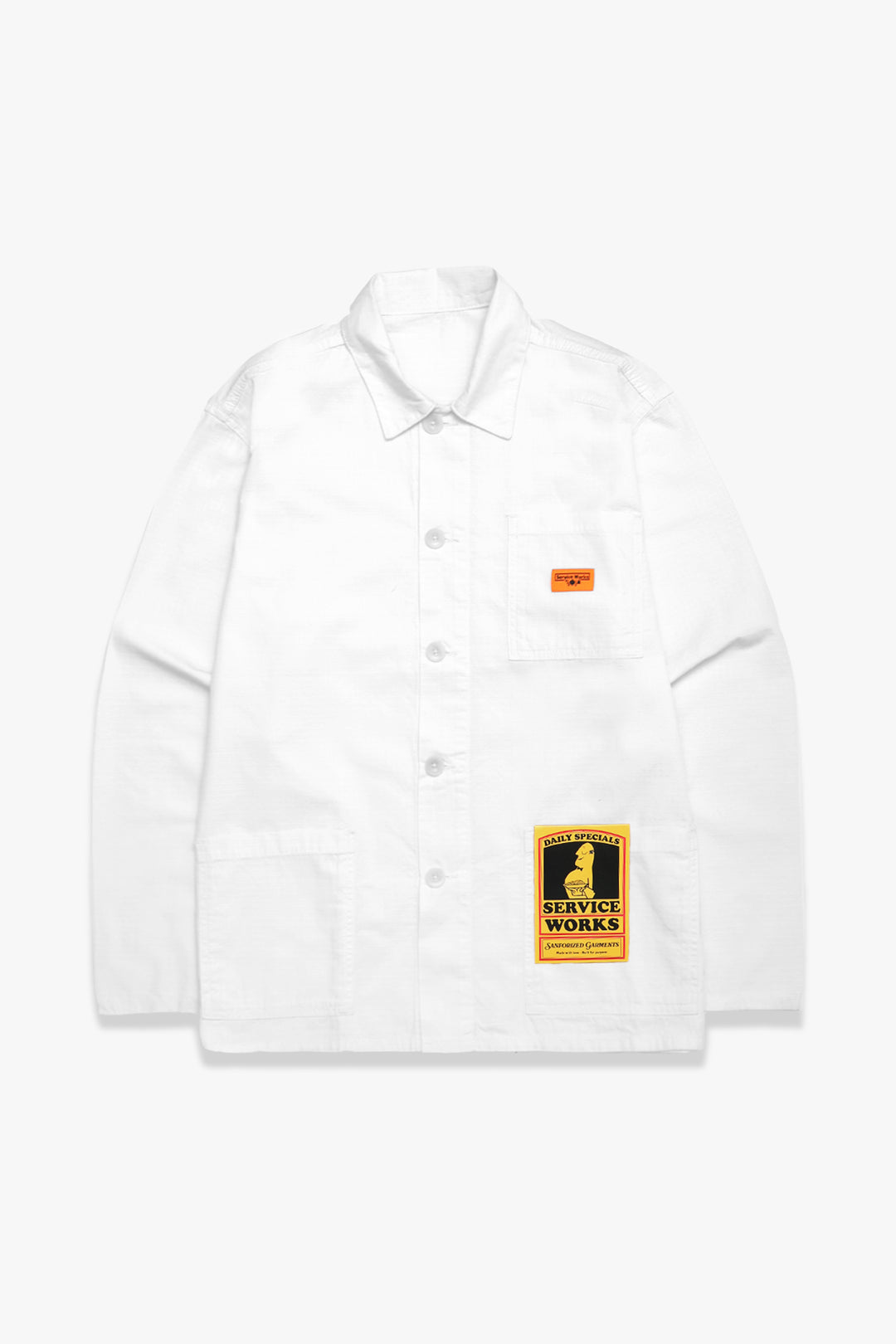 Ripstop Coverall Jacket - Off White