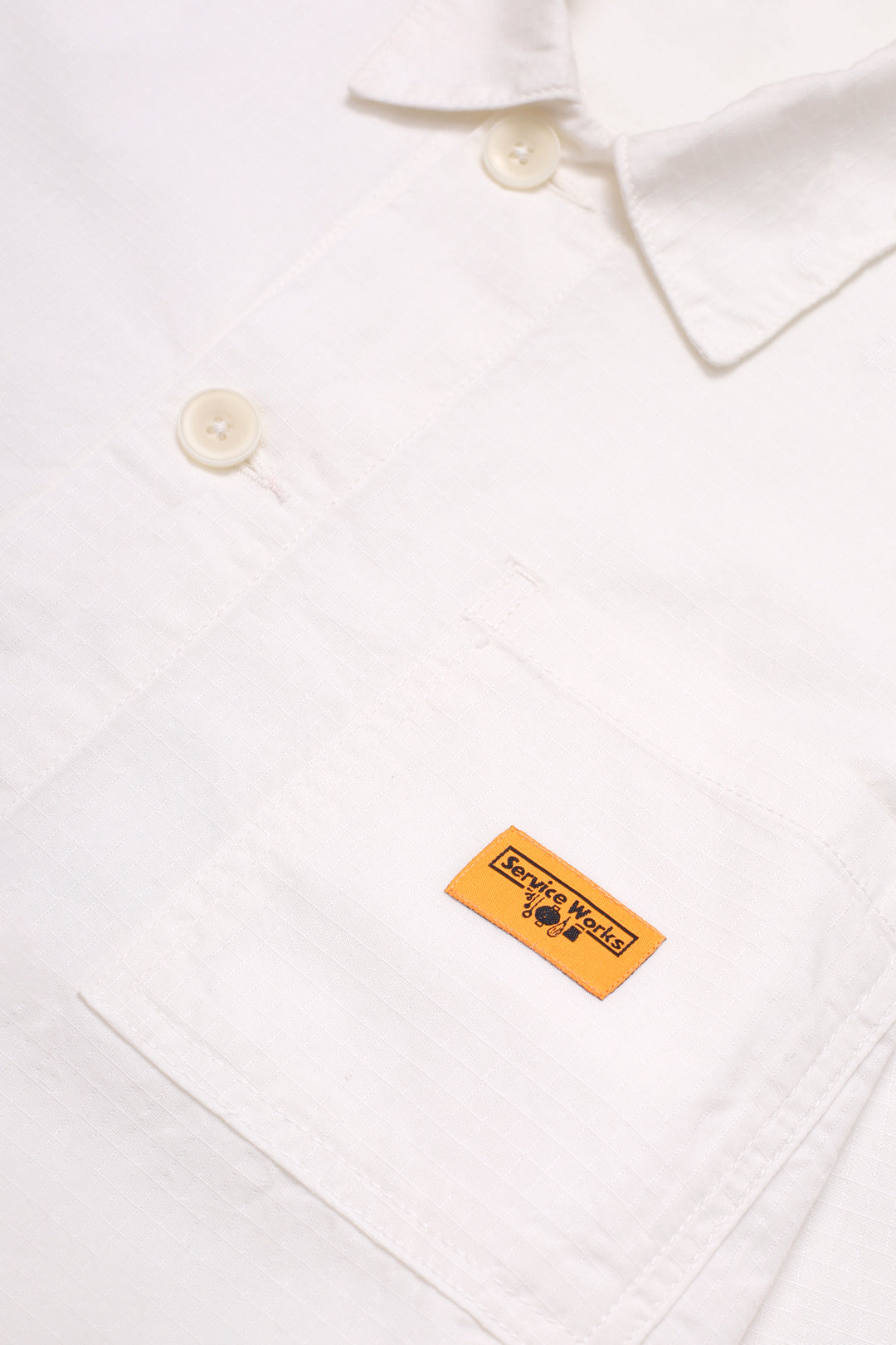 Ripstop Coverall Jacket - Off White