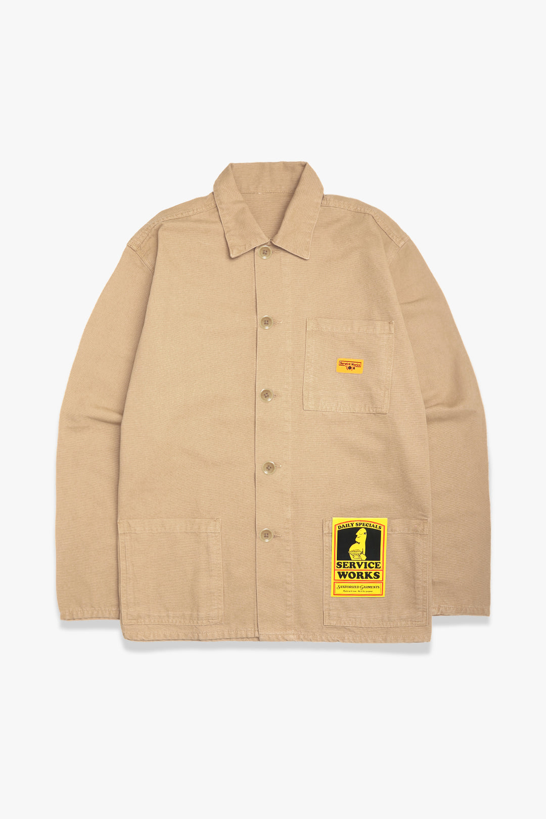 Classic Coverall Jacket - Khaki