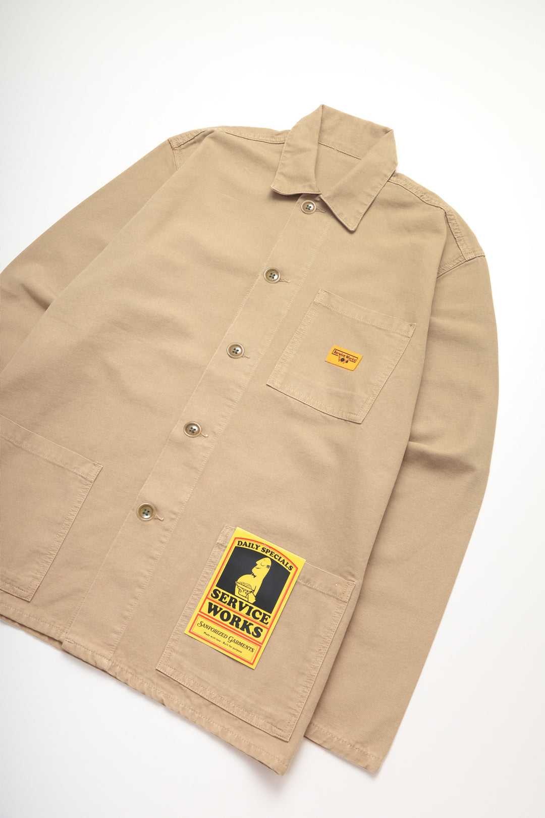 Classic Coverall Jacket - Khaki