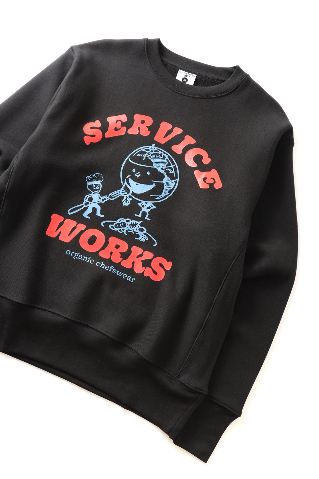 Organic Chefswear Crewneck - Black