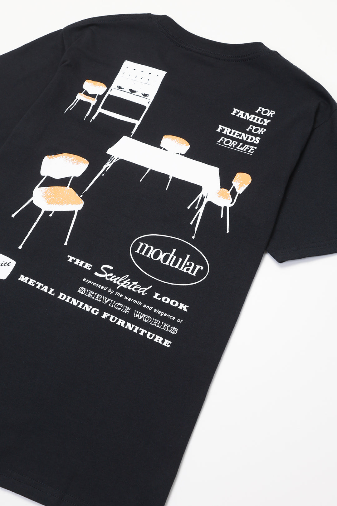 Dining Set Tee - Black