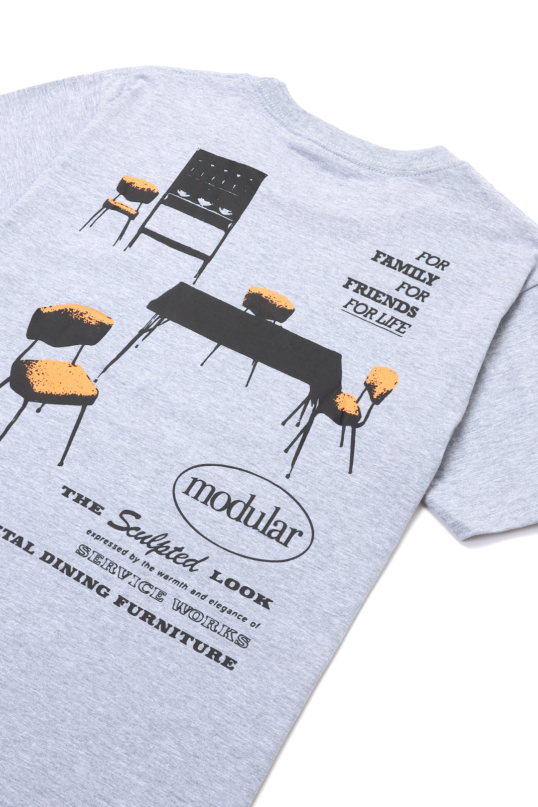 Dining Set Tee - Grey