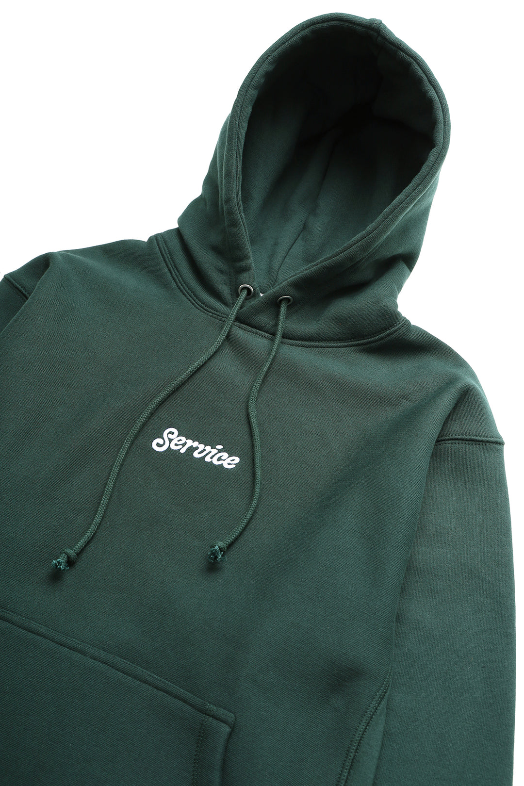 12oz Service Embroidered Hoodie - Forest