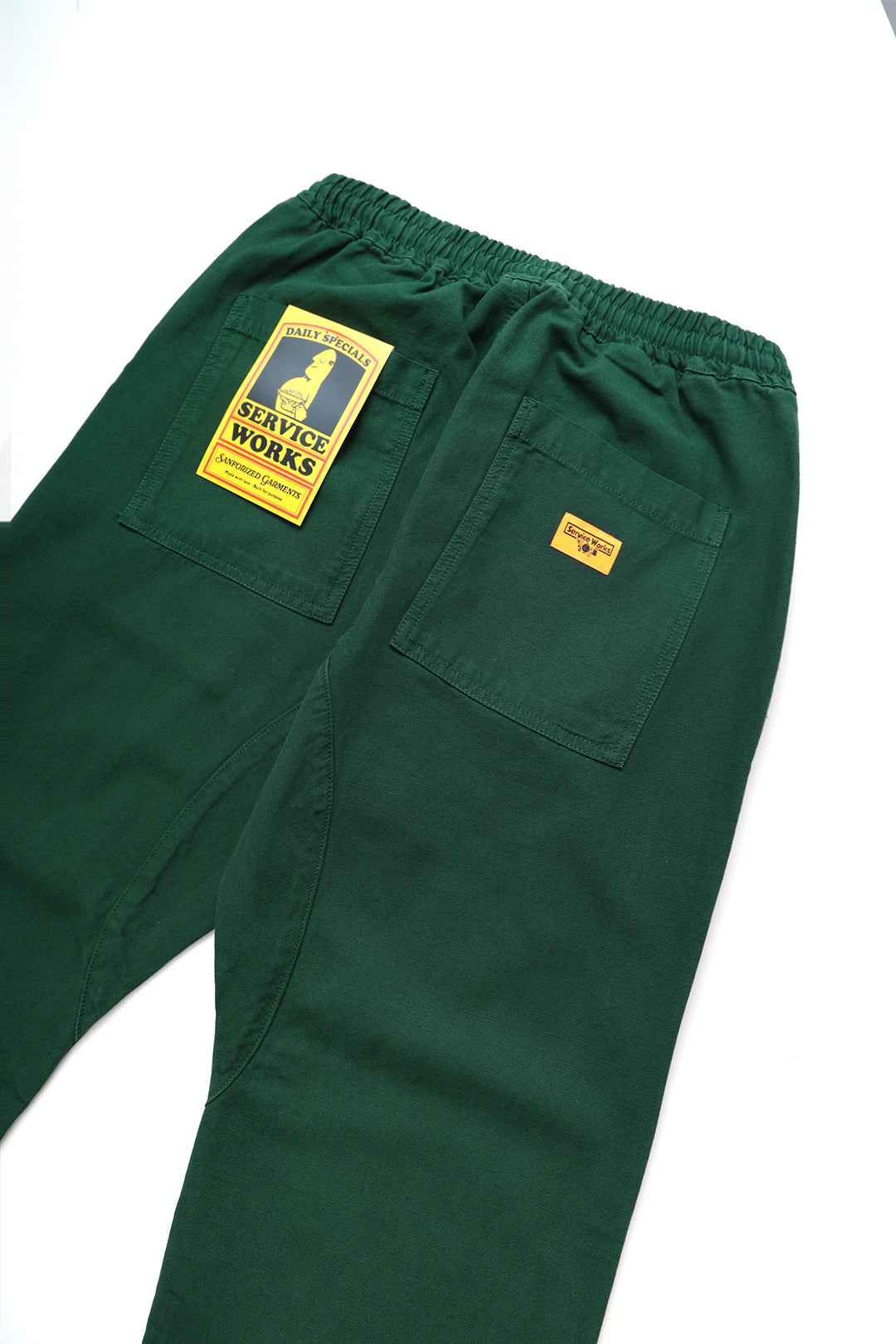 Classic Chef Pants - Forest