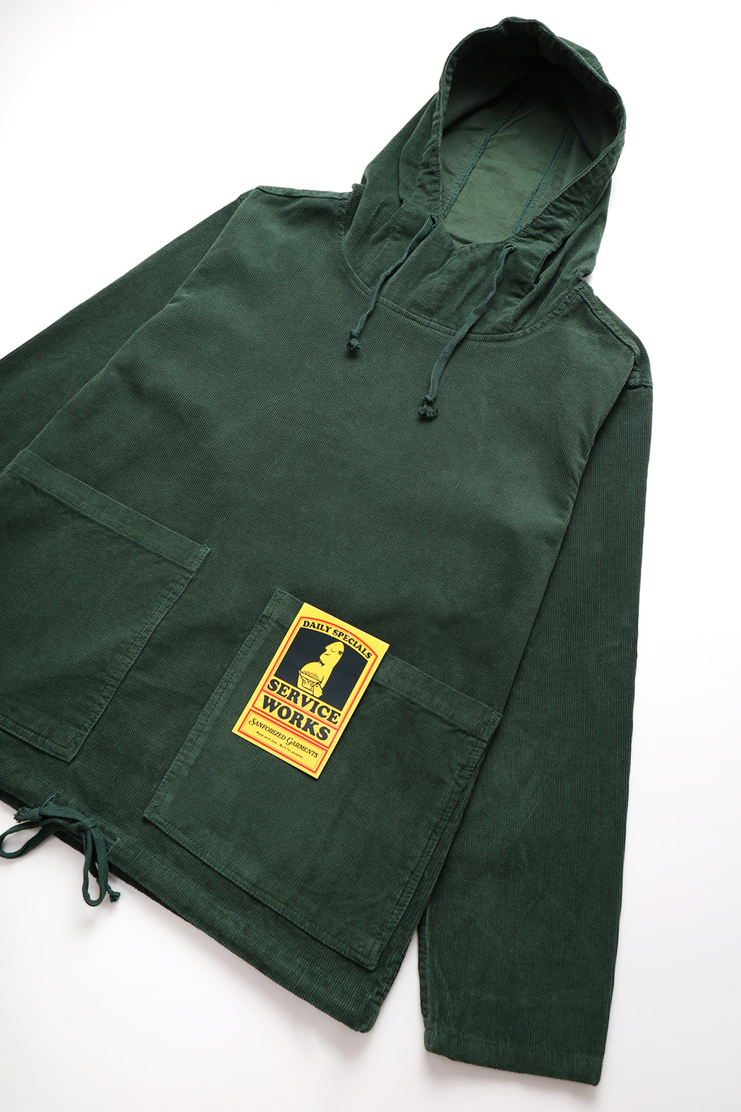 Corduroy Market Smock - Forest