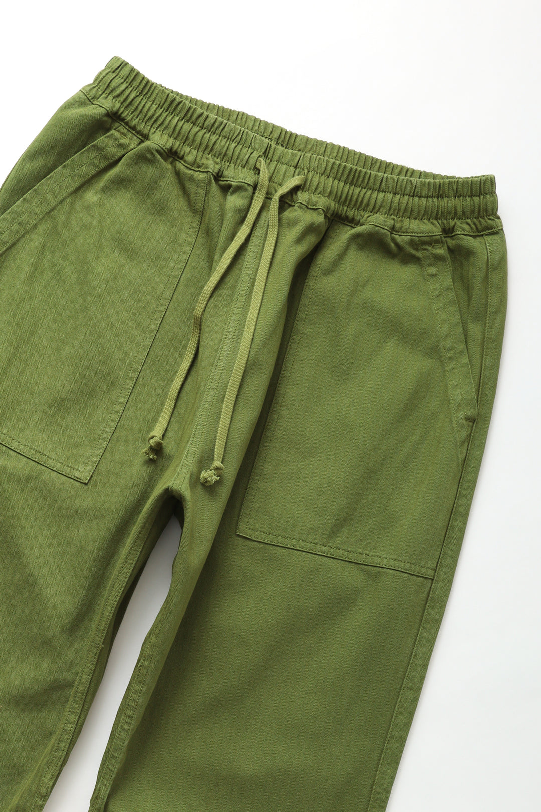 Herringbone Chef Pants - Pesto