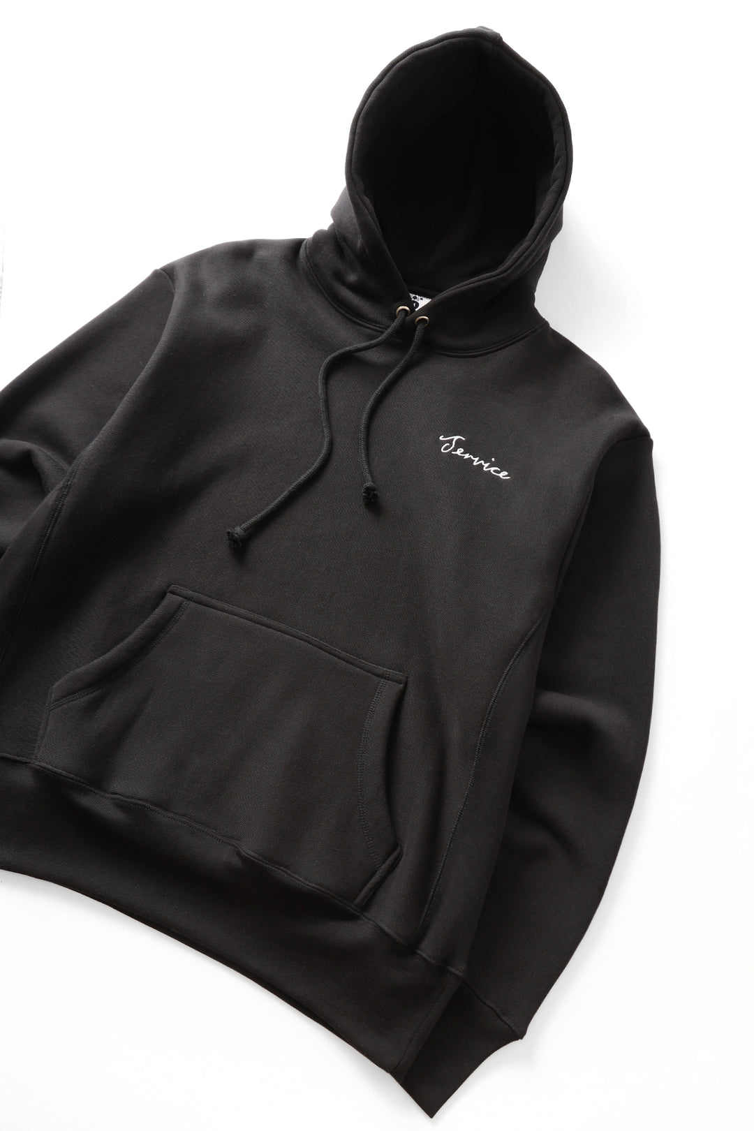 Script Logo Hoodie - Black