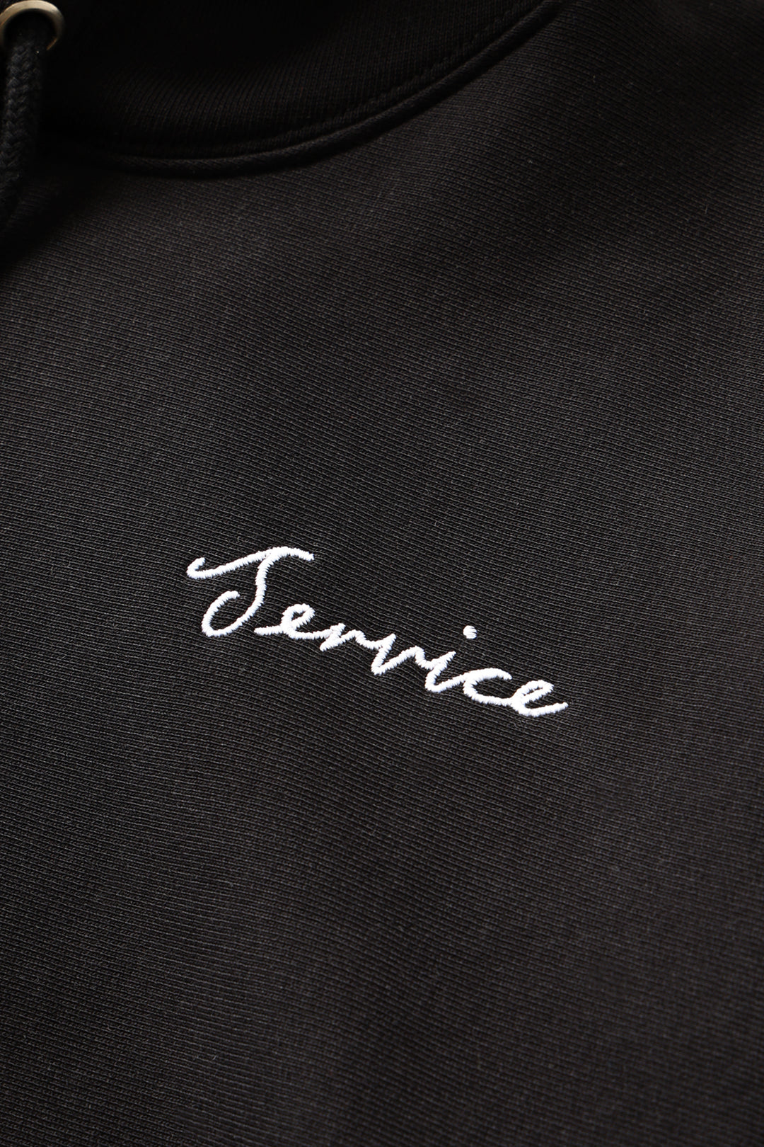 Script Logo Hoodie - Black