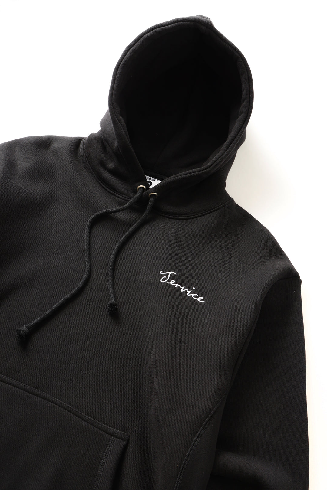 Script Logo Hoodie - Black