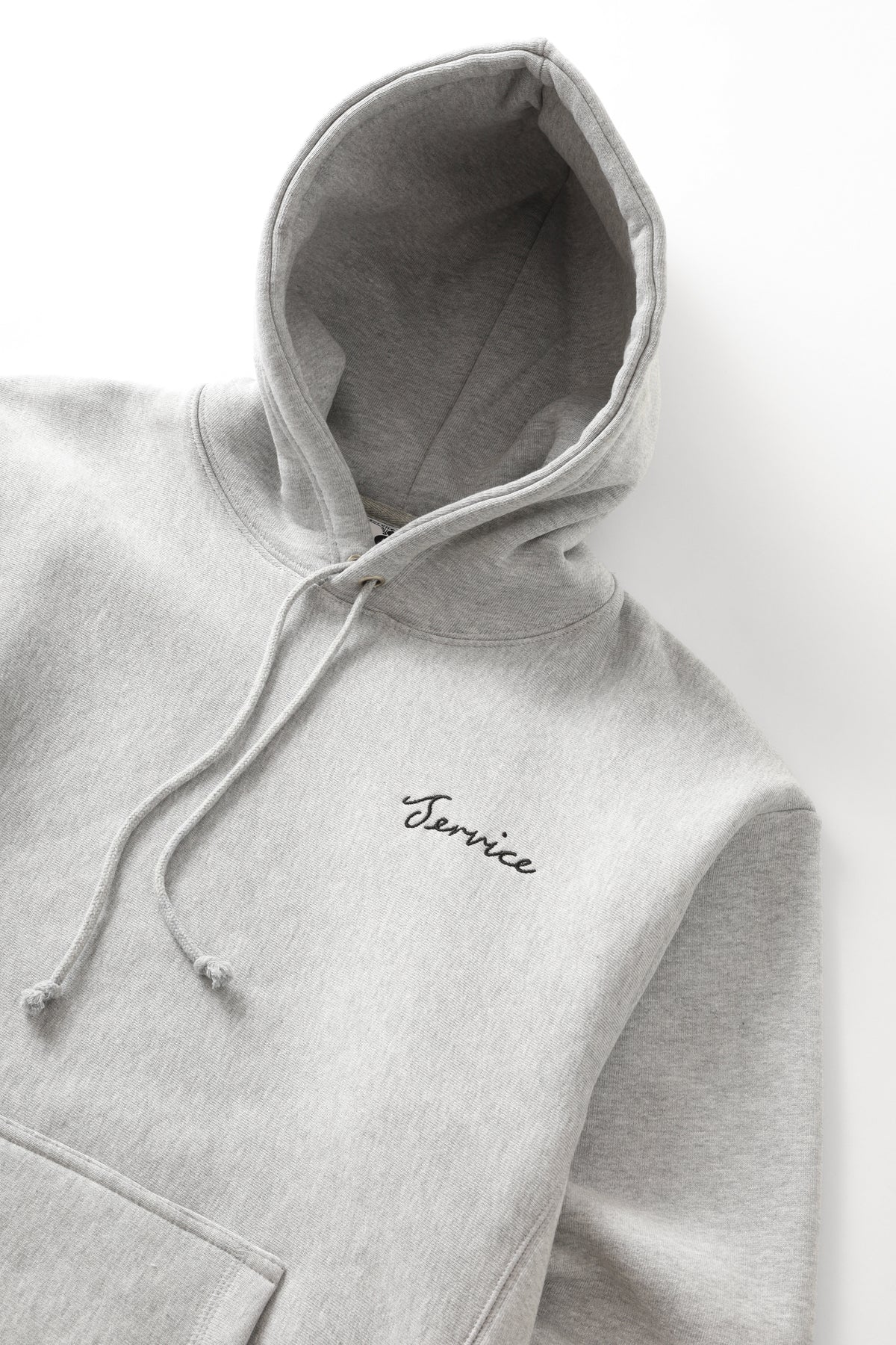 Archive script logo cotton jersey hoodie sale