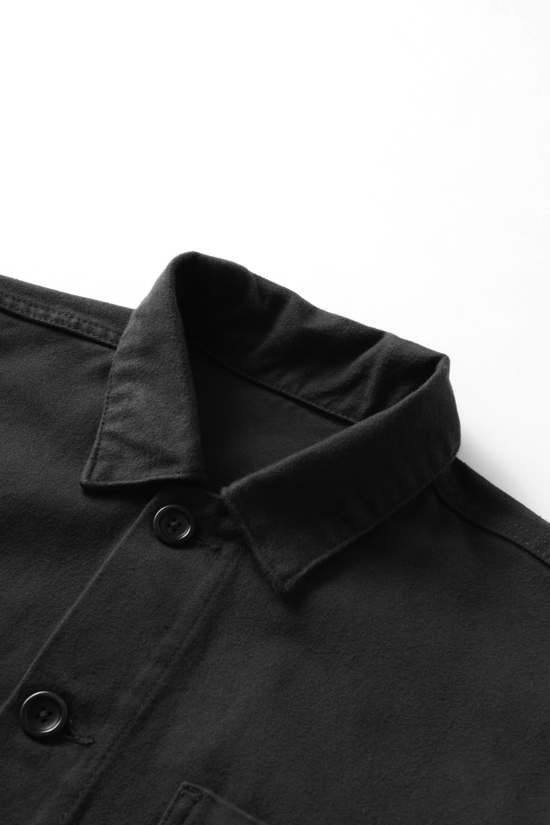 Moleskin Coverall Jacket - Black