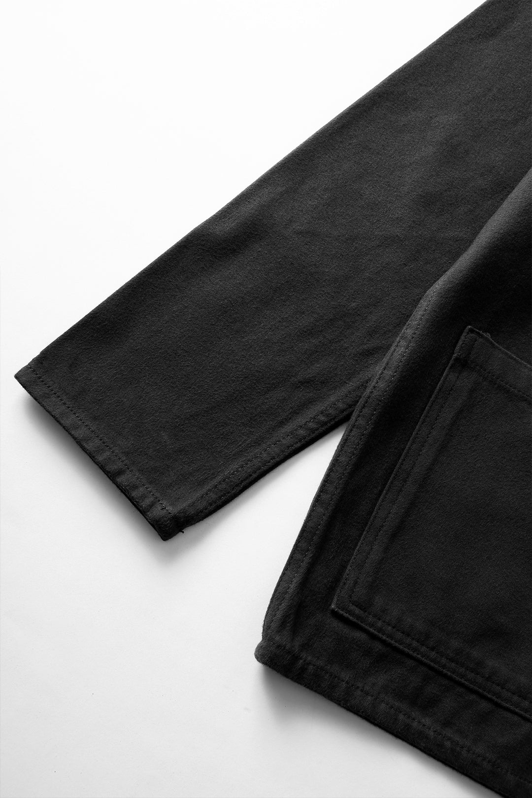 Moleskin Coverall Jacket - Black