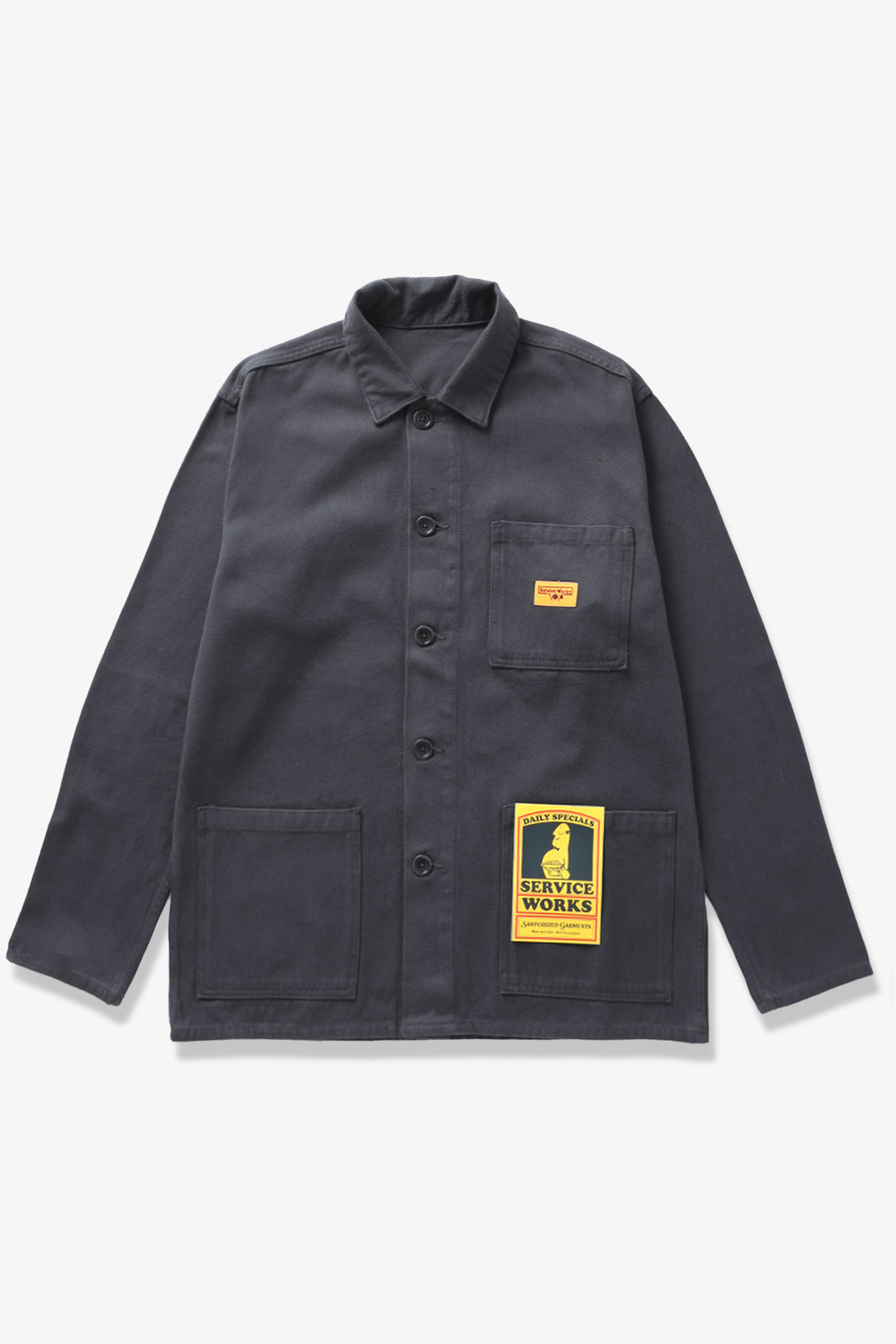 Moleskin Coverall Jacket - Grey