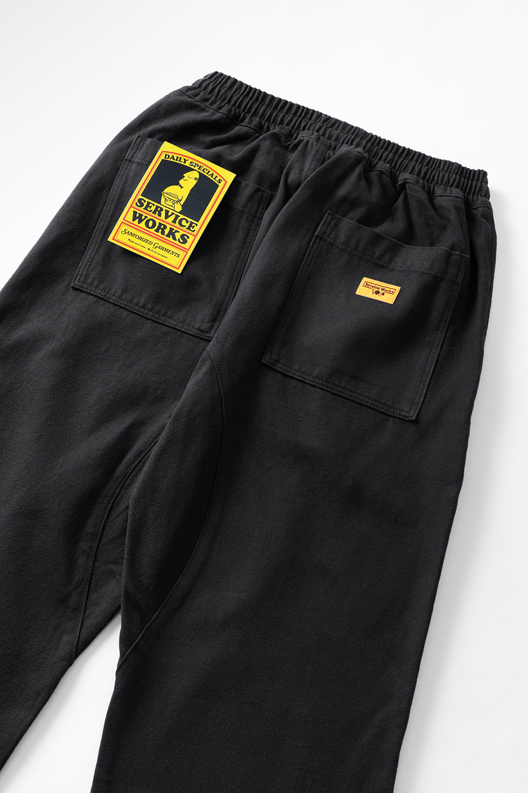 Moleskin Chef Pants - Black