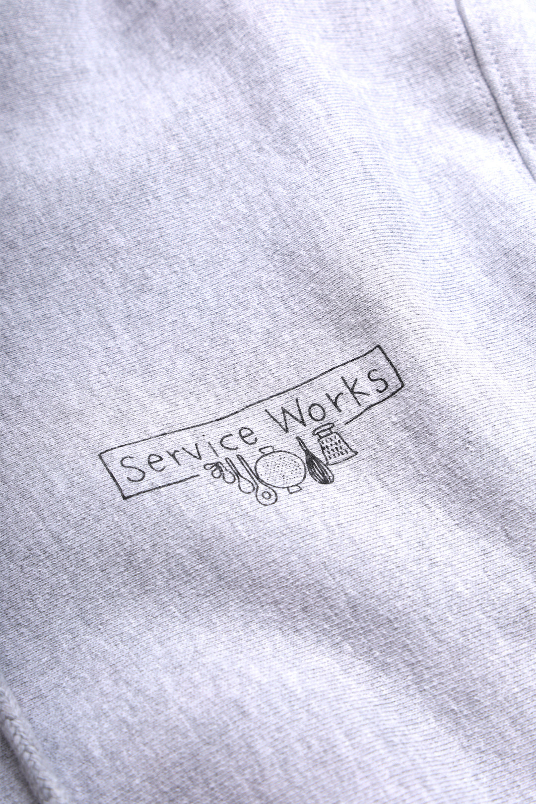 12oz Scribble Logo Hoodie - Grey