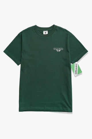 Scribble Logo Tee - Forest