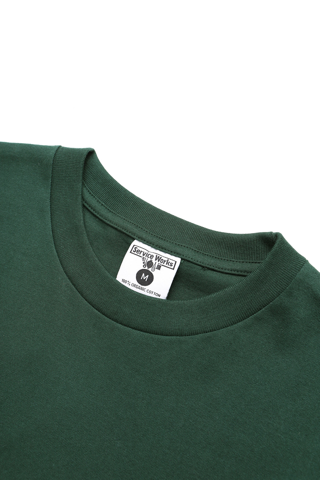 Scribble Logo Tee - Forest