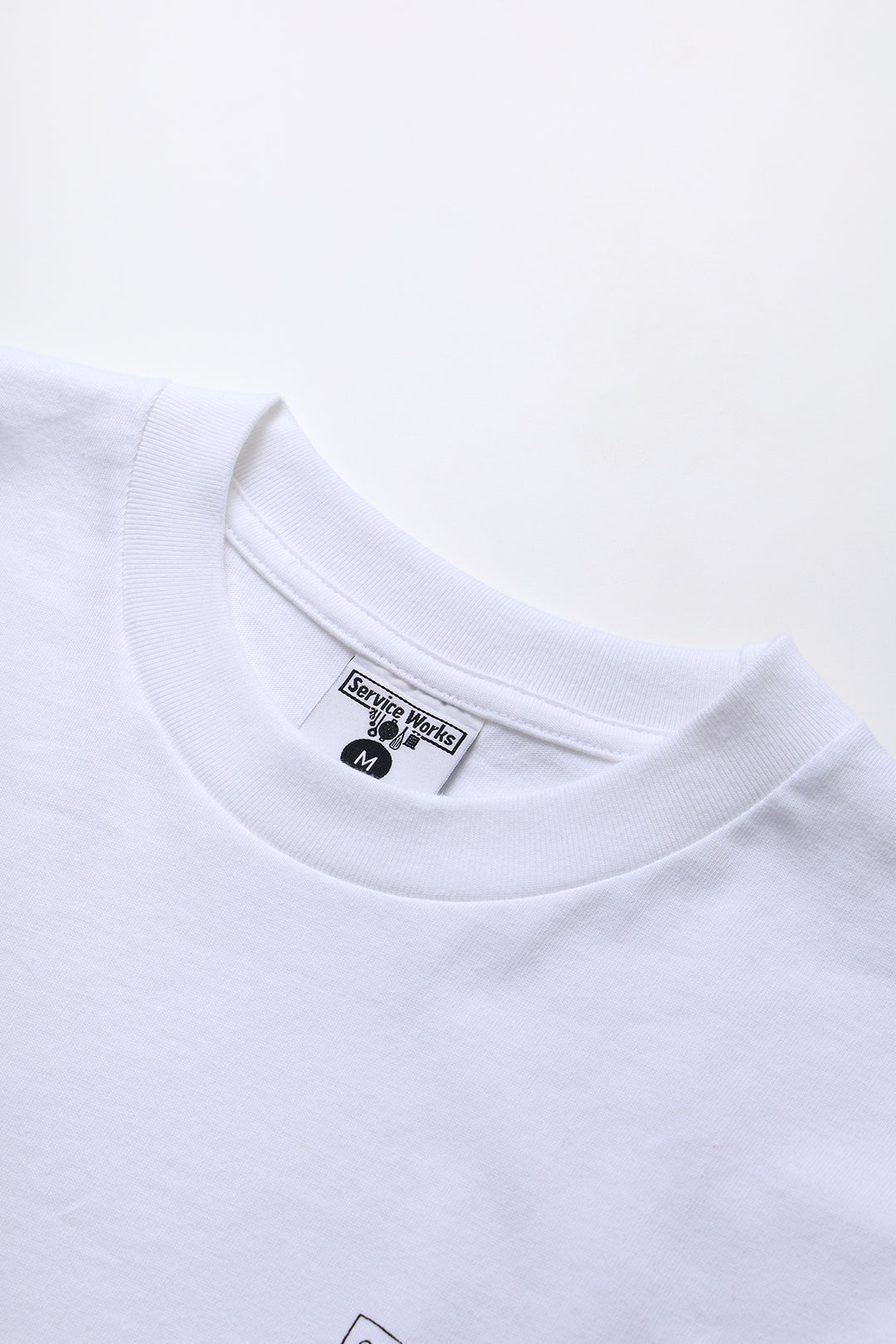 Scribble Logo Tee - White