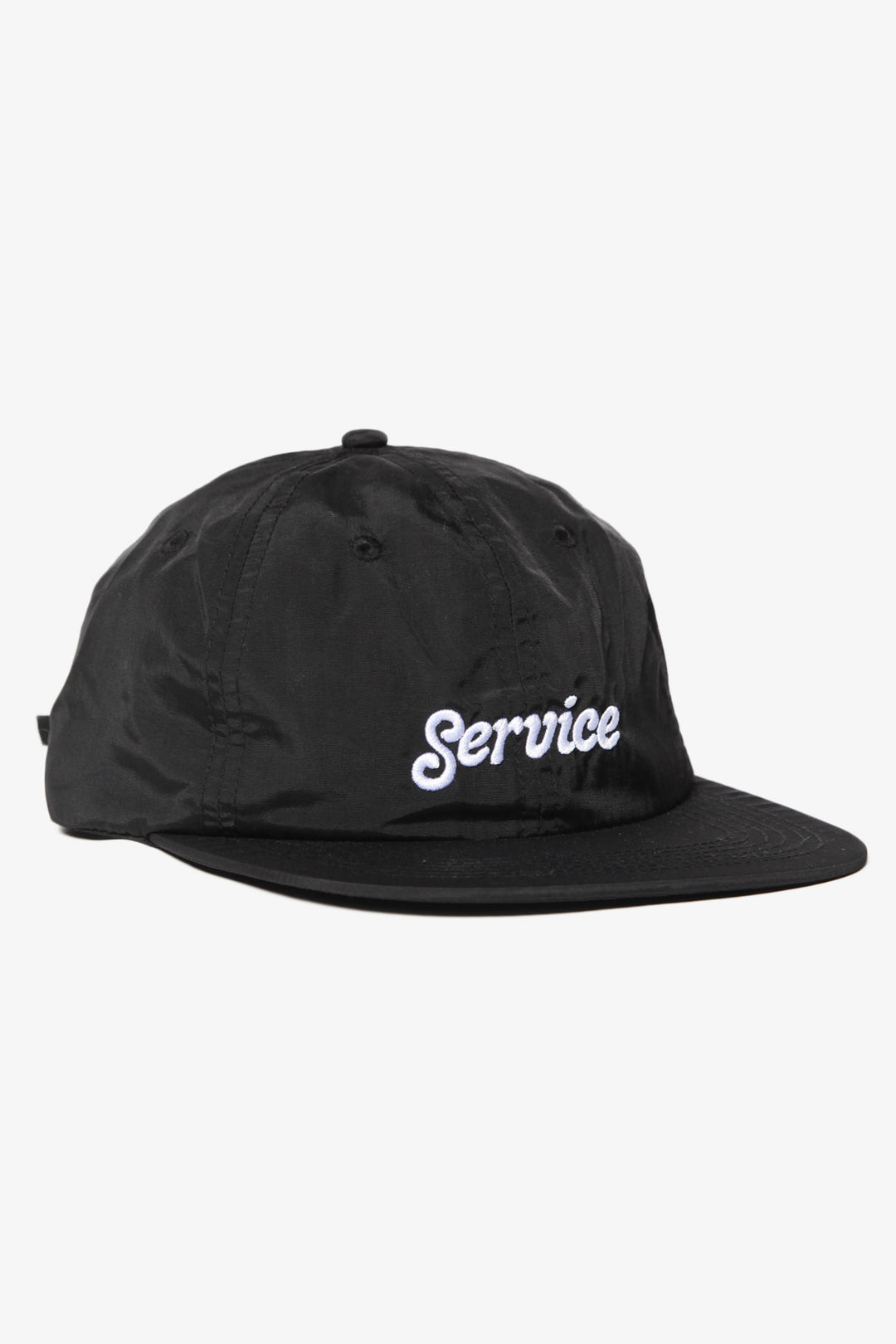 Nylon Service Cap - Black