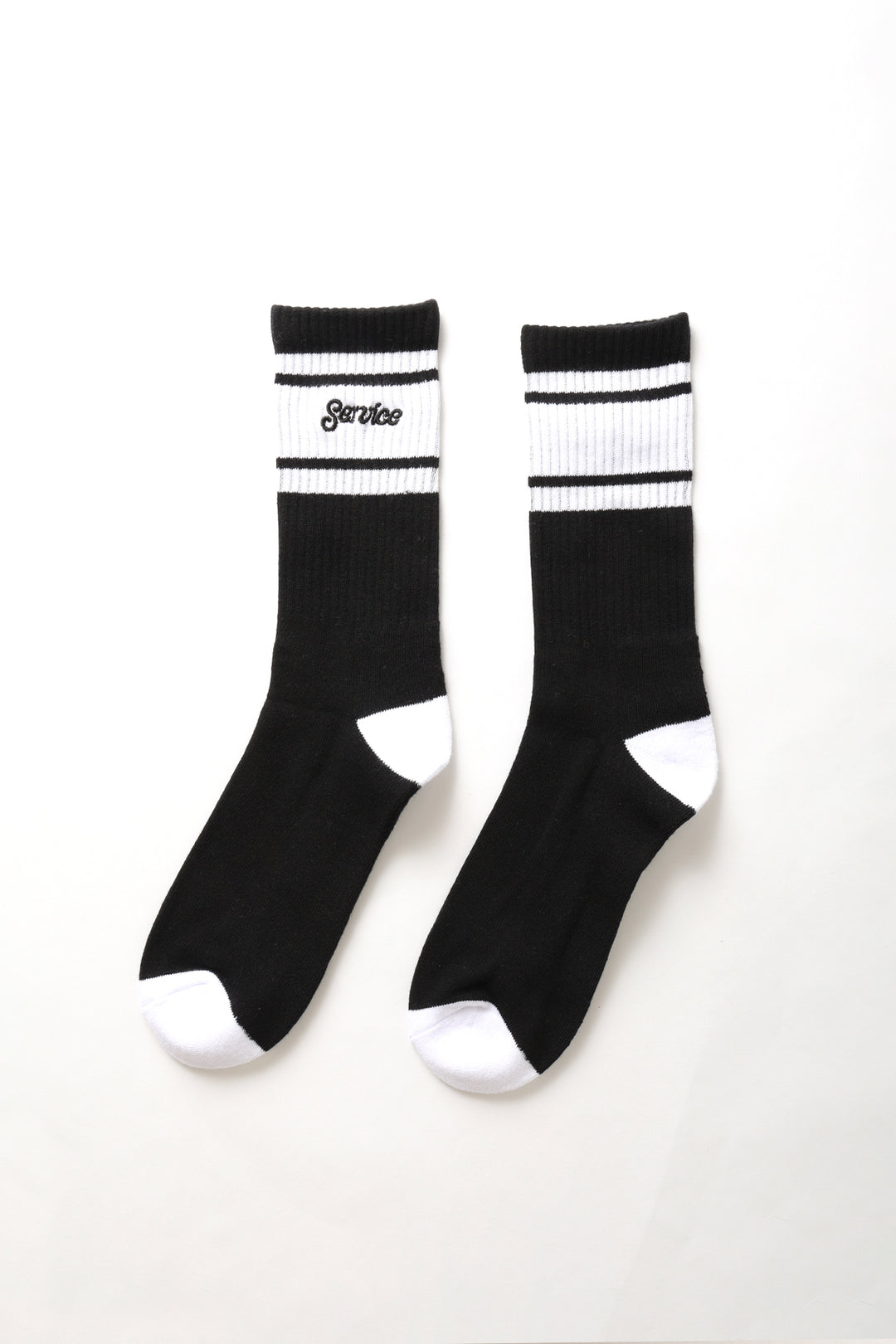 Logo Ringer Socks - Black