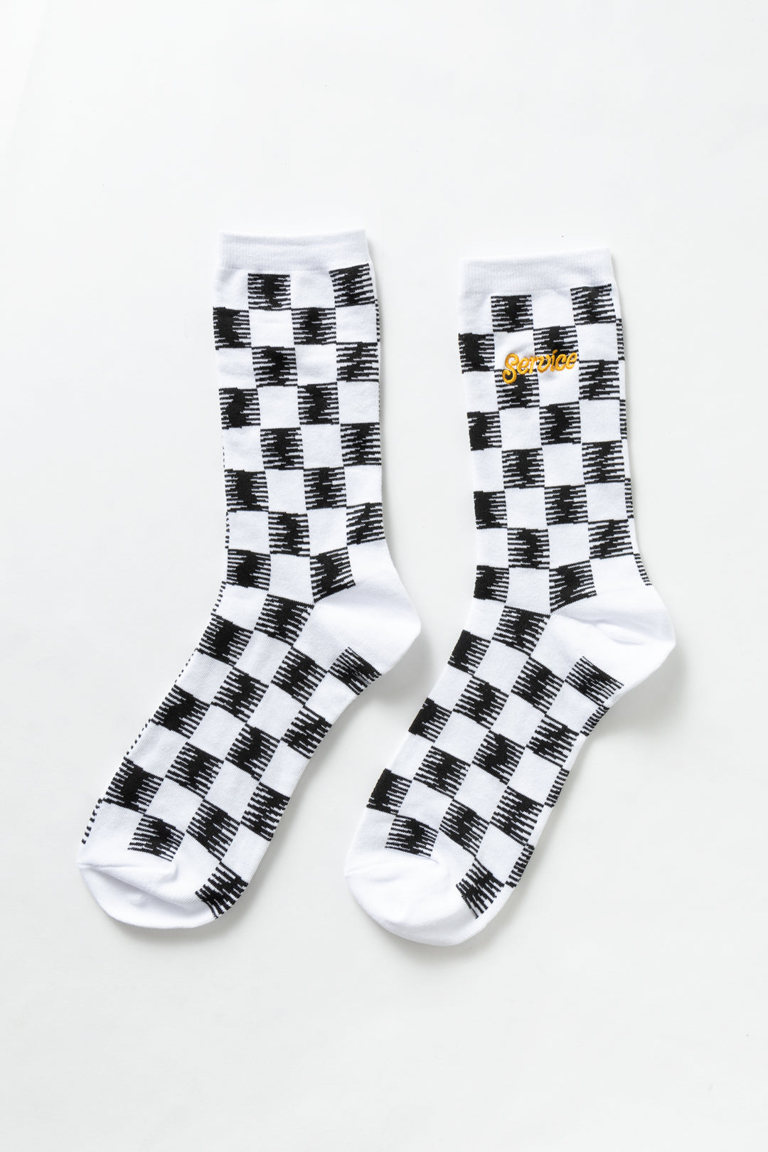 Checker Socks - Mono