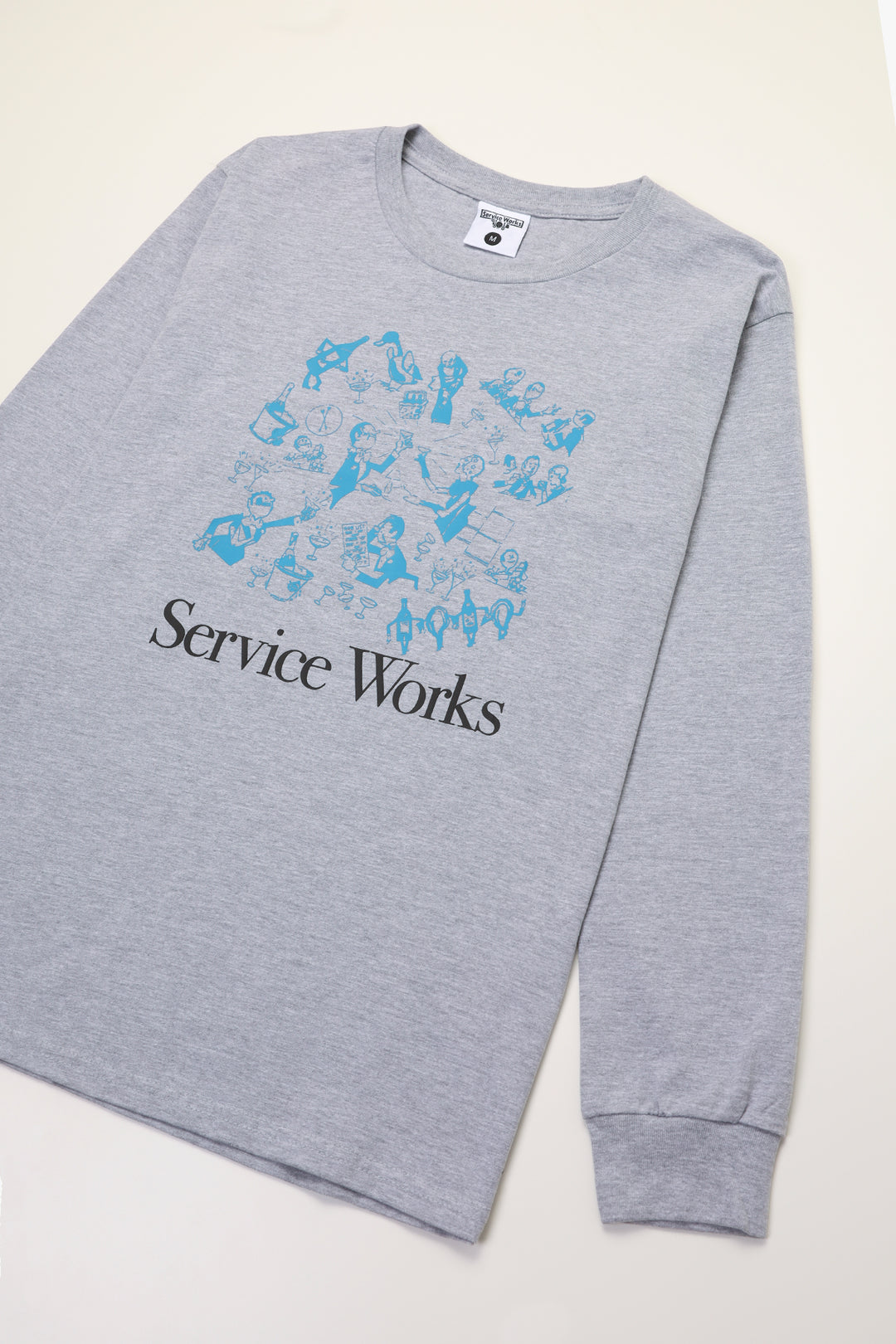 Soiree Long Sleeve Tee - Grey