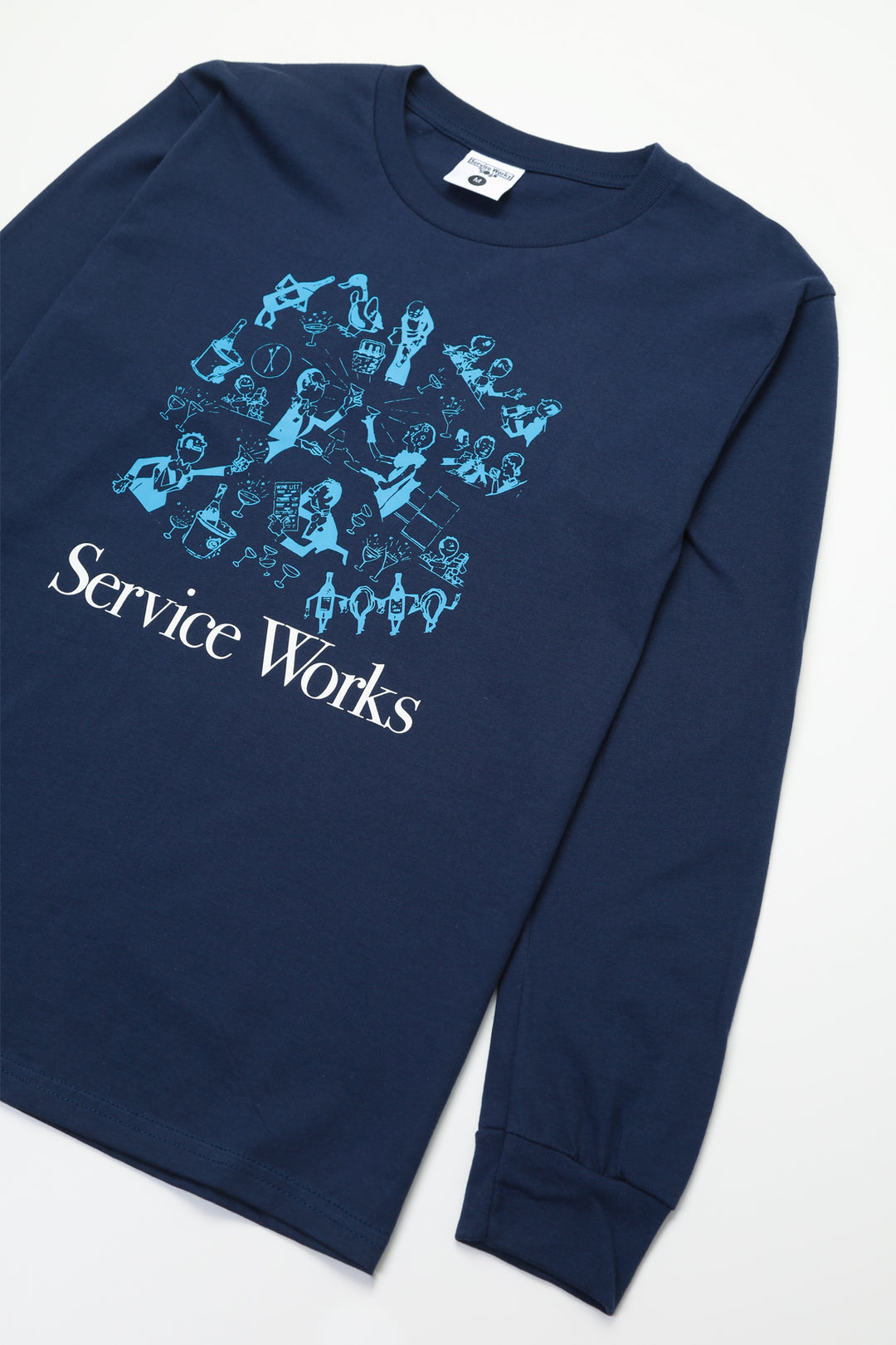 Soiree Long Sleeve Tee - Navy