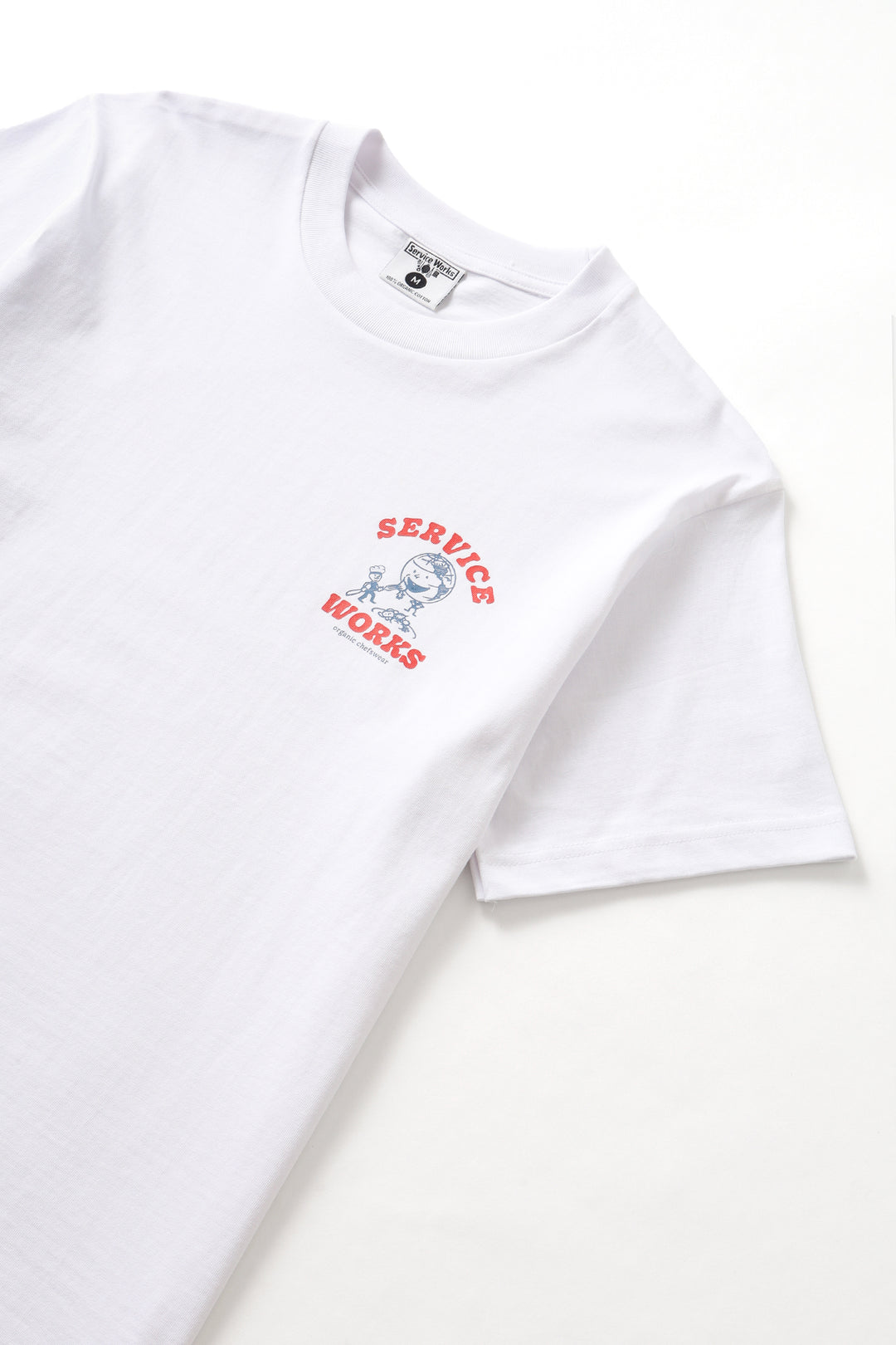 Organic Chefswear Tee - White