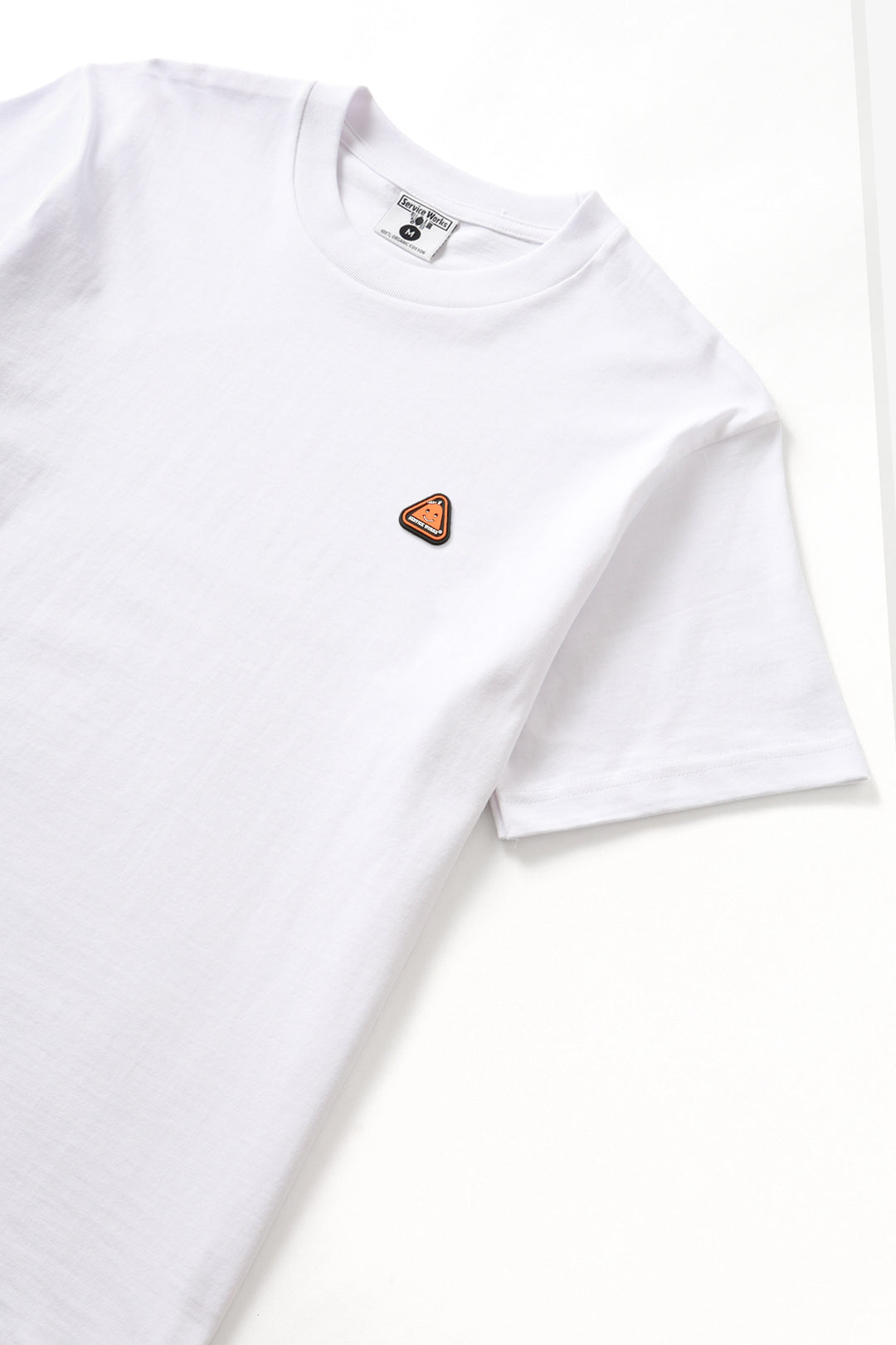 Sticker Tee - White