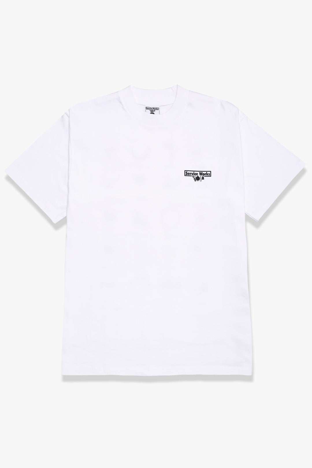 Wine Spill Tee - White