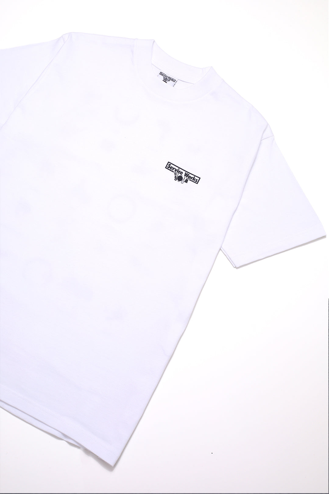 Wine Spill Tee - White