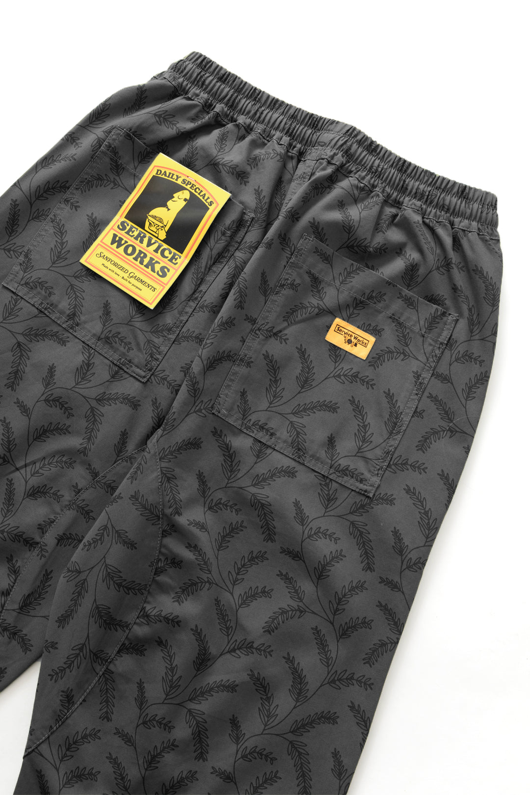 Branch Twill Chef Pants - Black