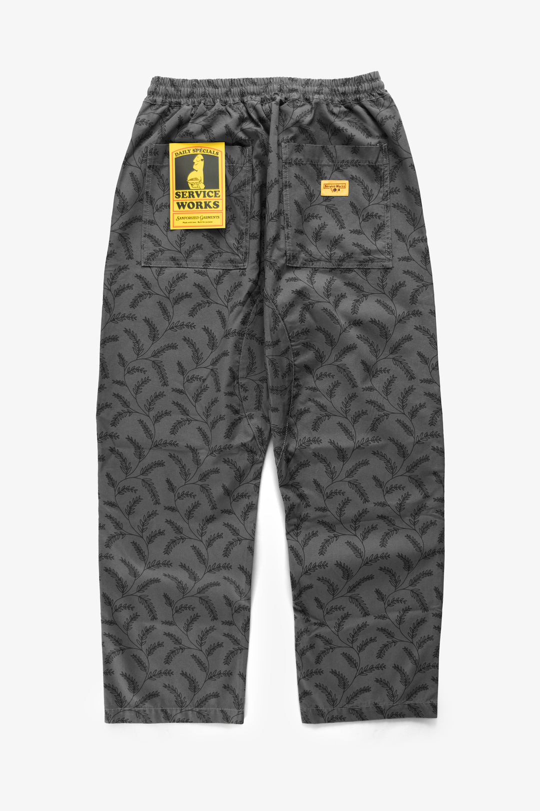 Branch Twill Chef Pants - Black