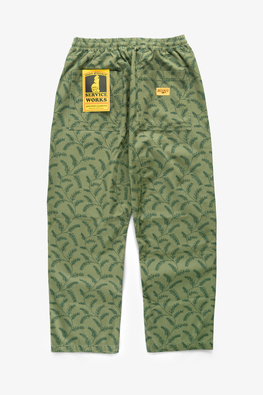 Branch Twill Chef Pants - Olive