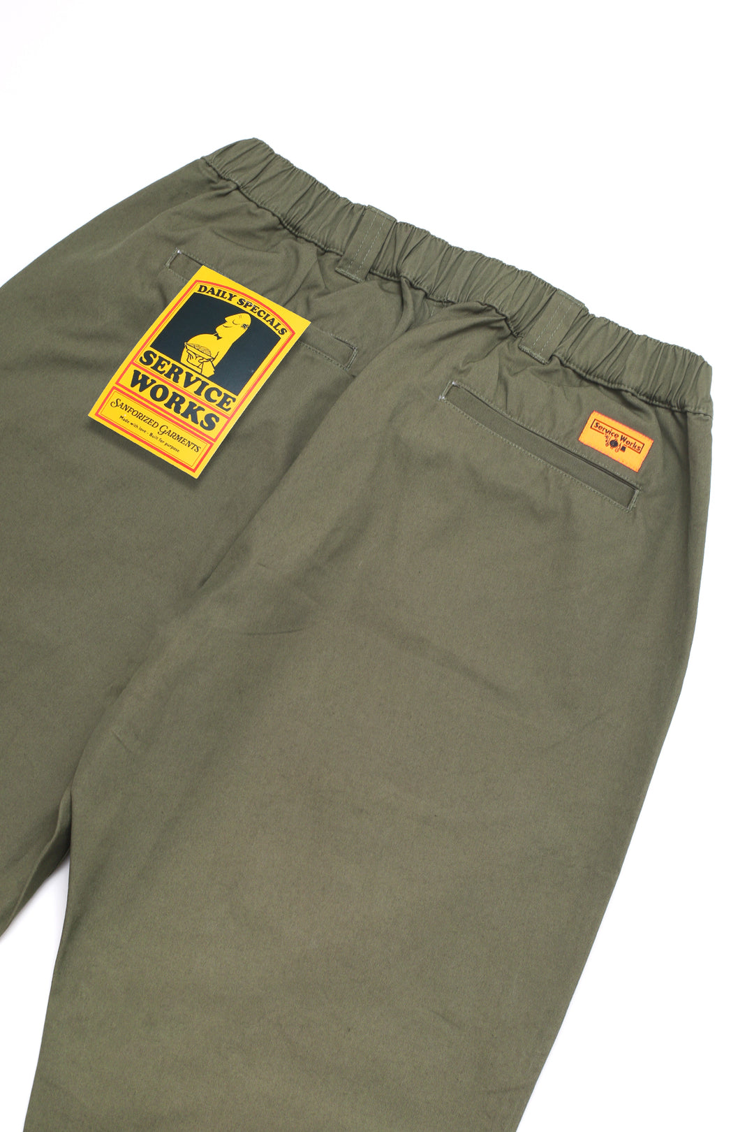 Twill Waiters Pant - Olive