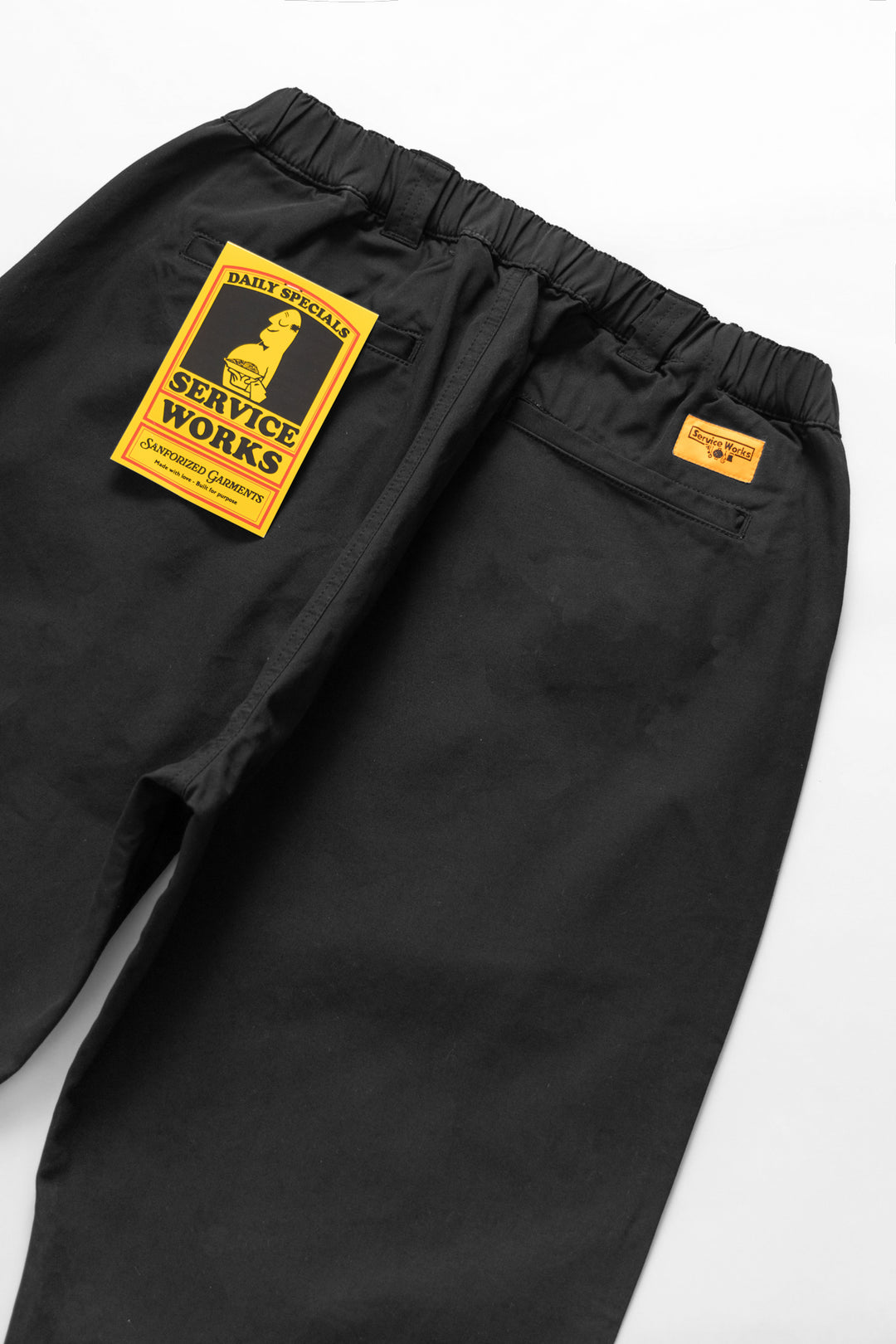 Twill Waiters Pant - Black