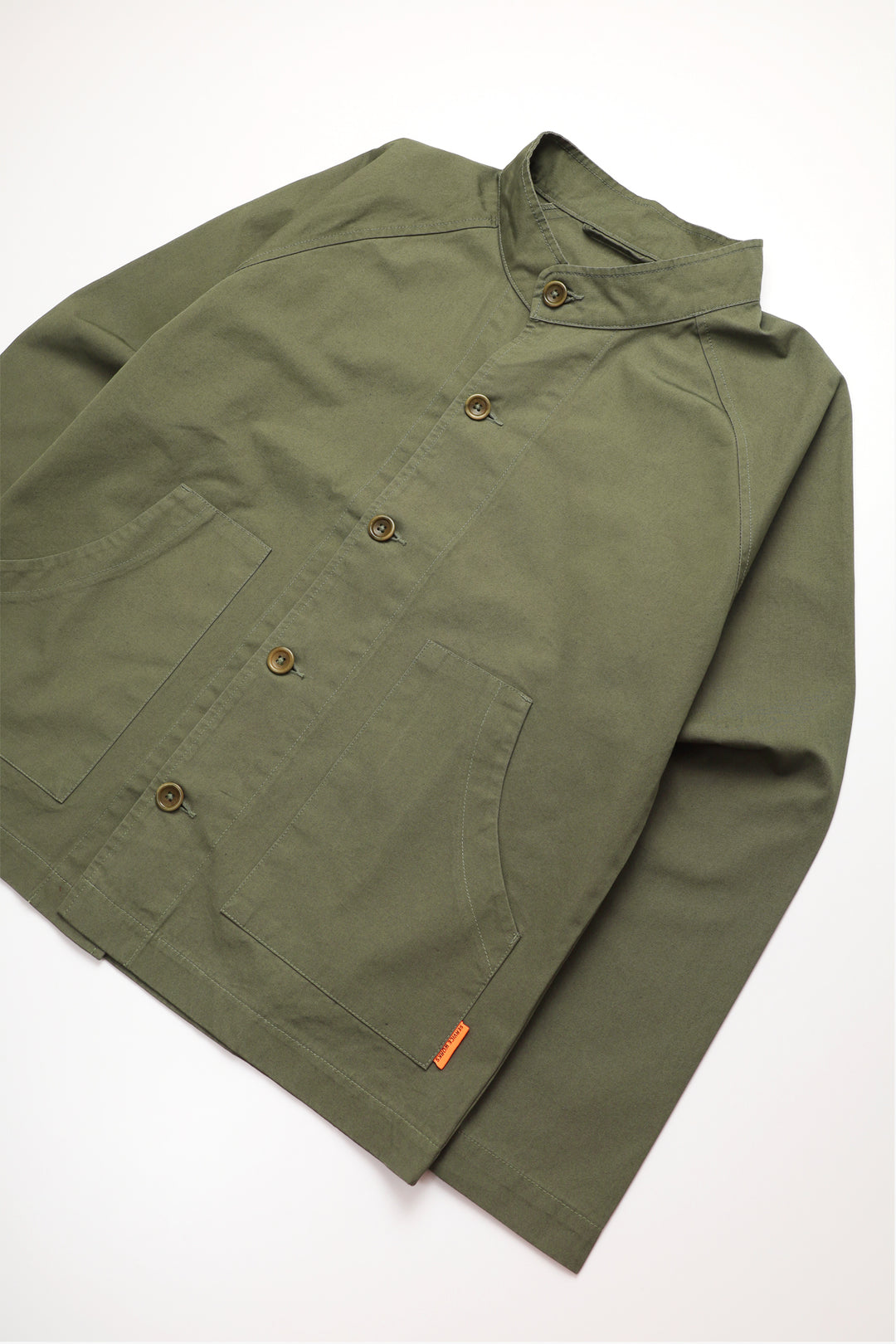 Twill Waiters Jacket - Olive