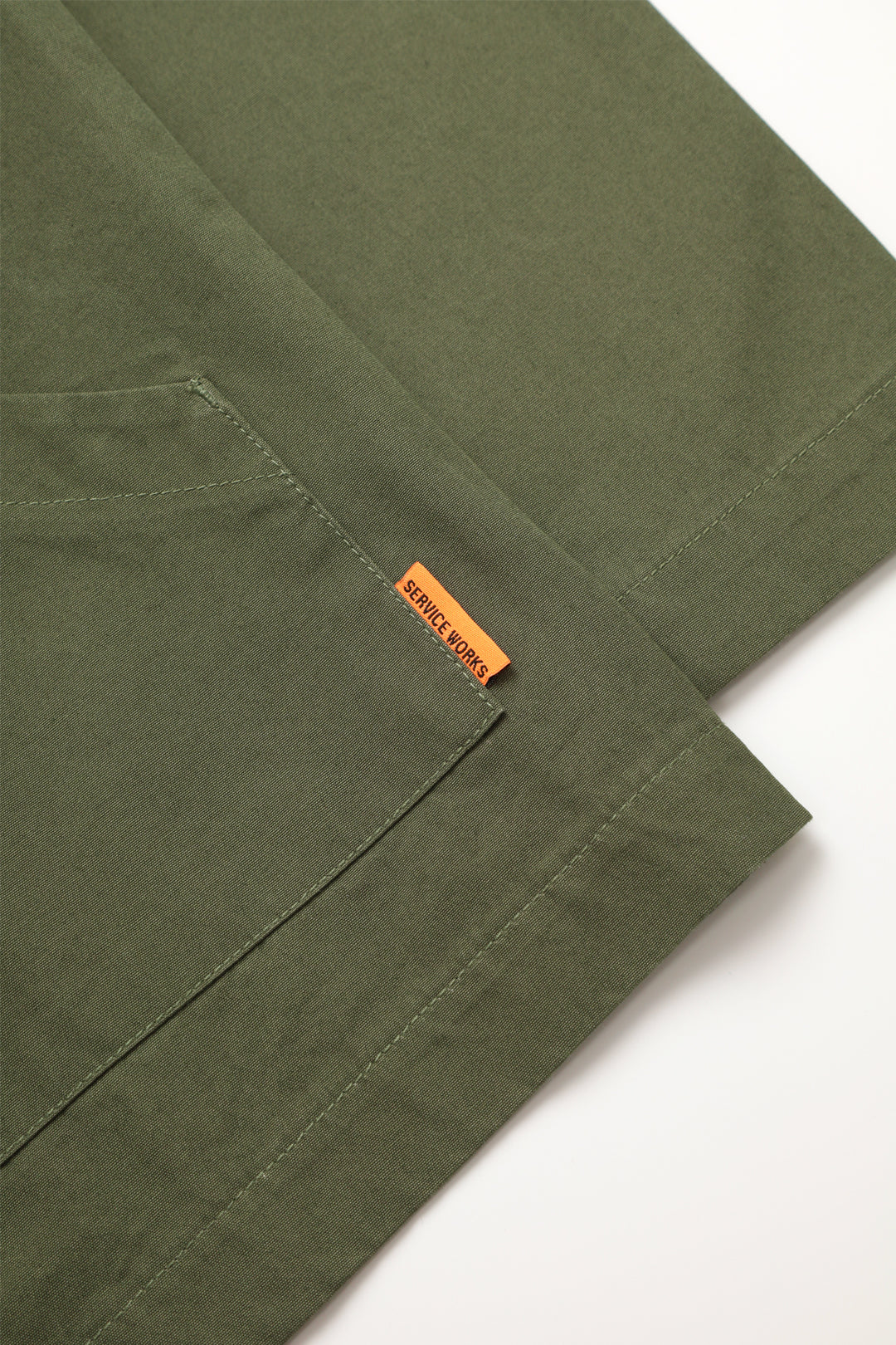 Twill Waiters Jacket - Olive