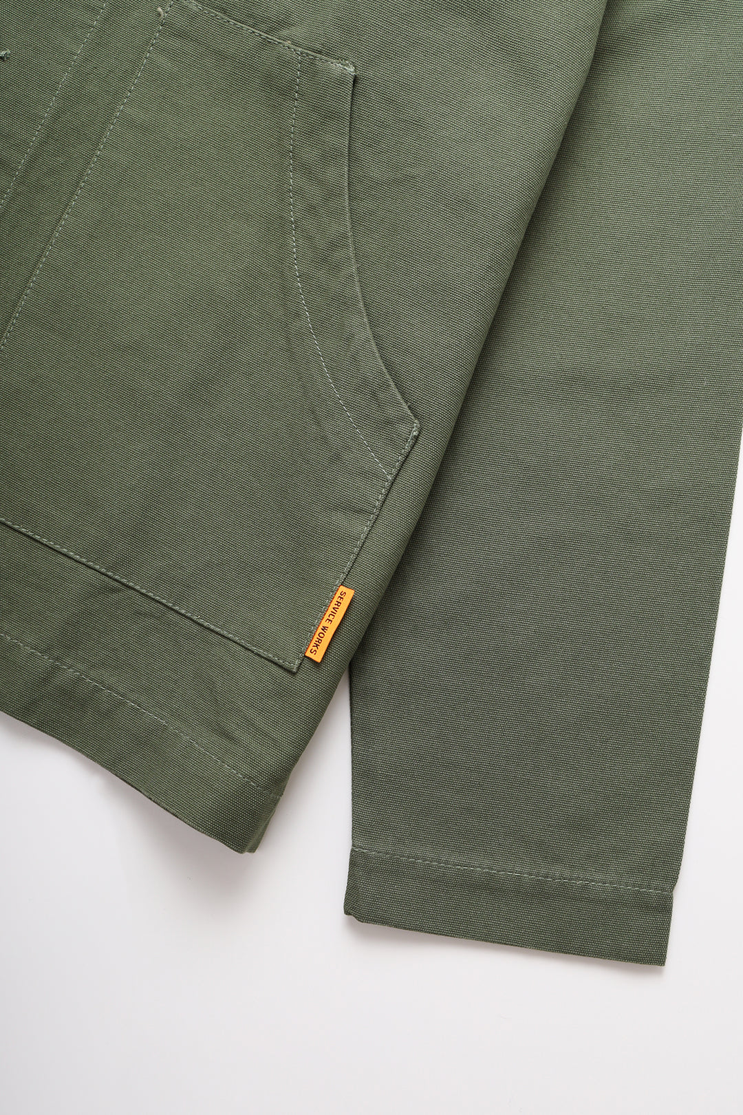 Canvas Waiters Jacket - Olive