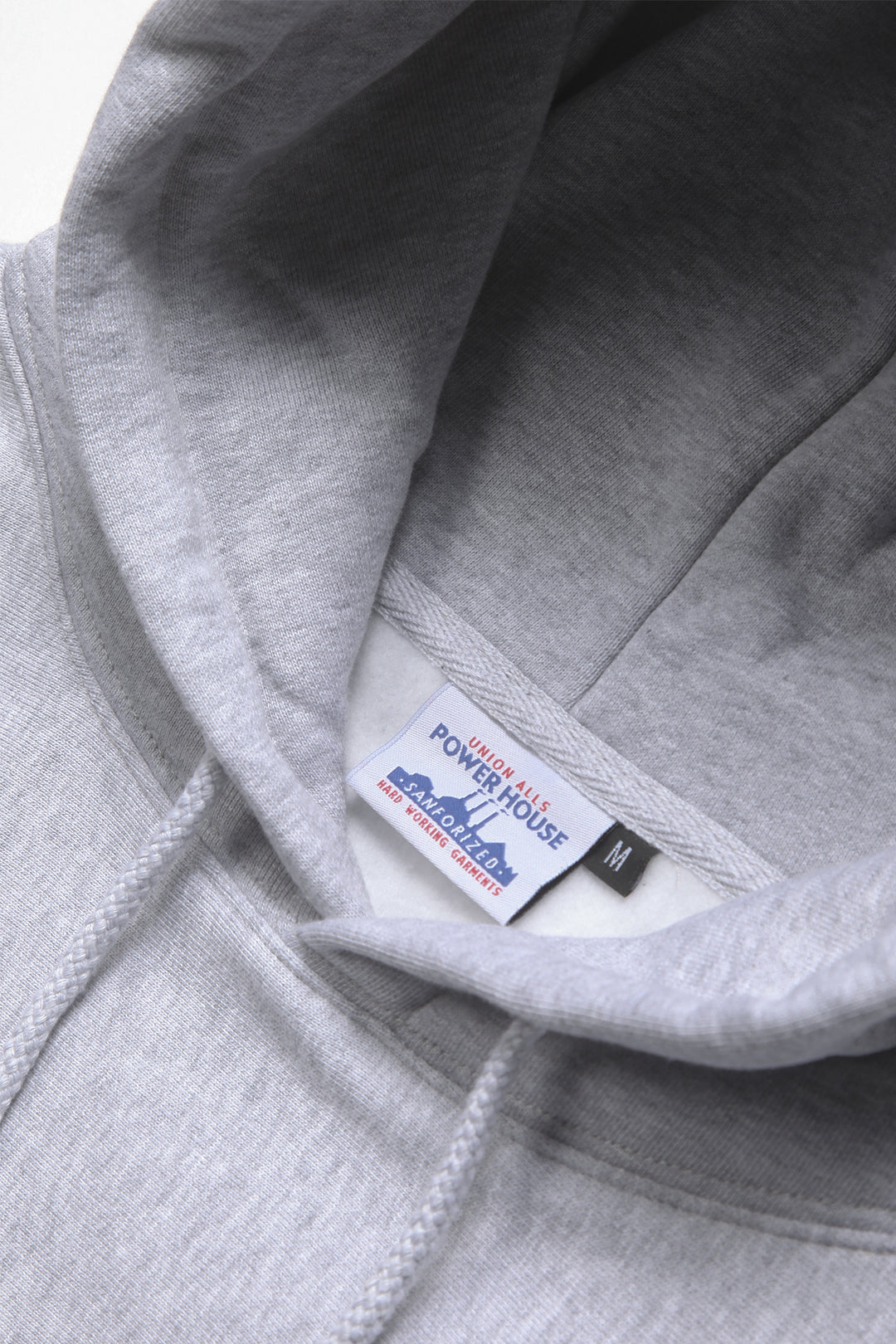 Heavyweight 12oz Logo Hoodie - Grey