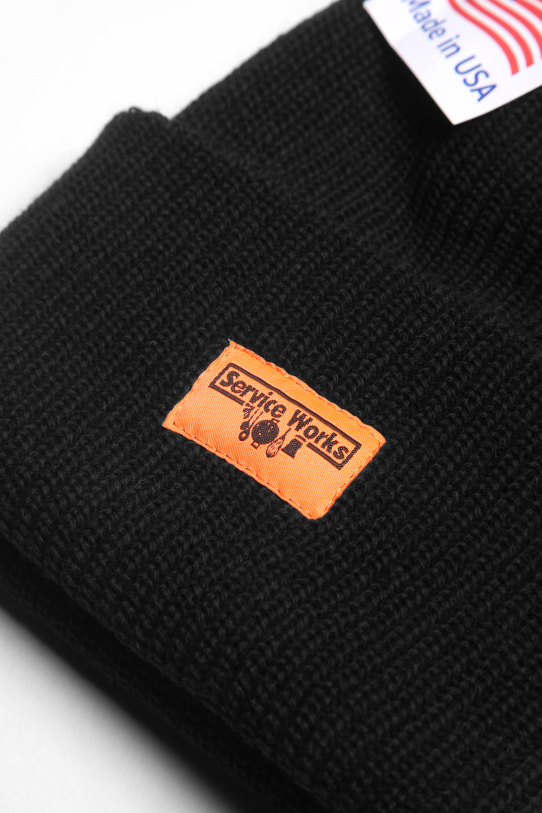 Logo Watch Cap - Black