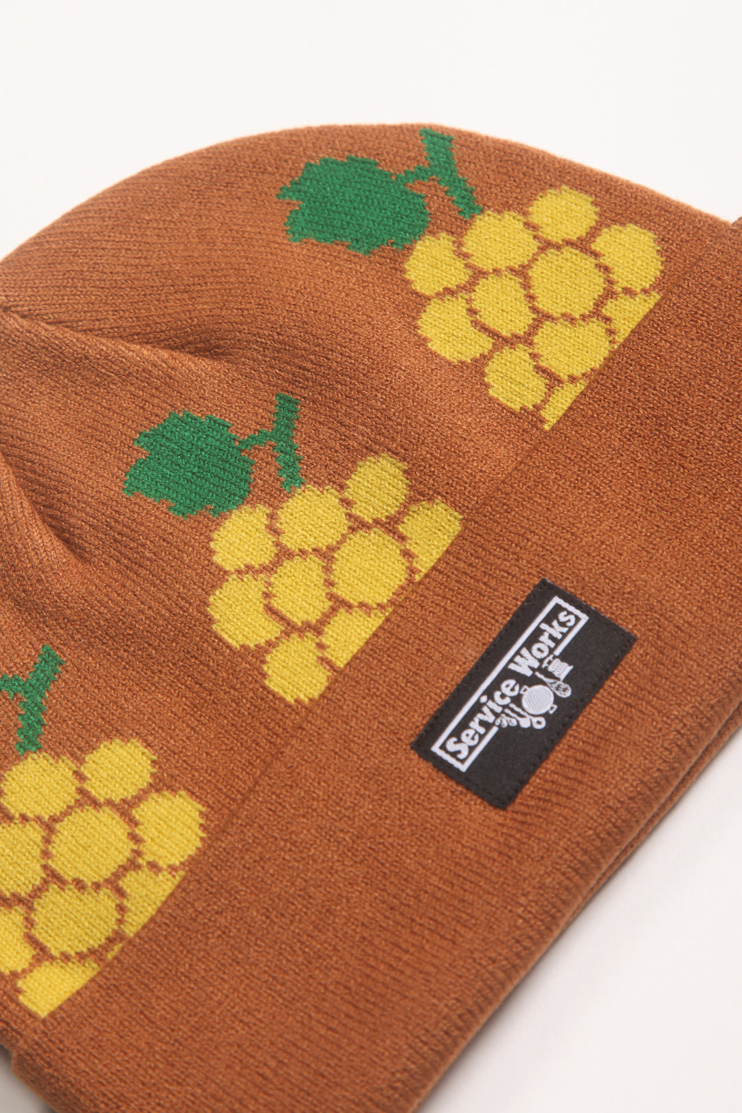 Grape Beanie - Brown