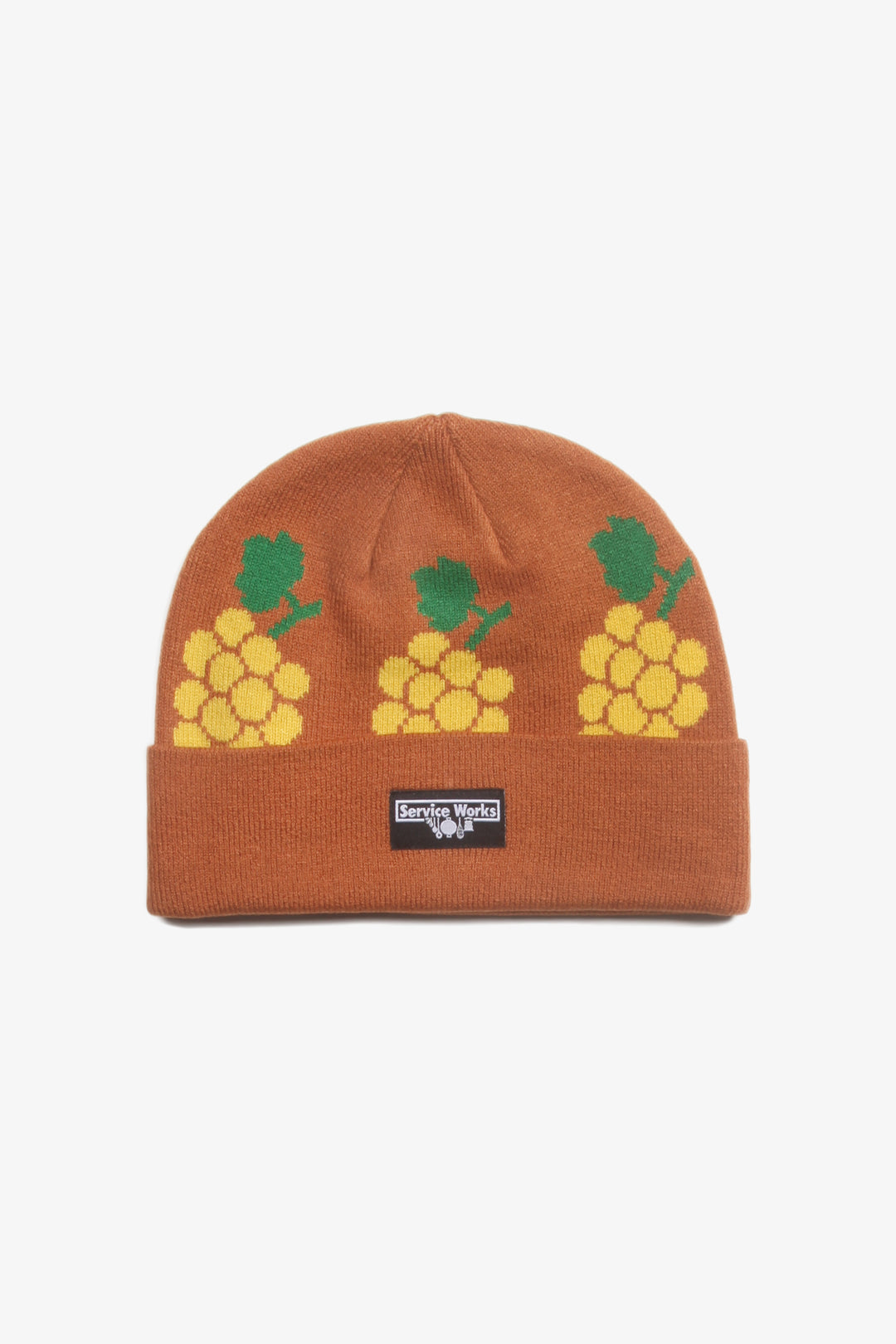 Grape Beanie - Brown